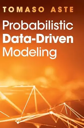 Probabilistic Data-Driven Modeling book cover
