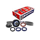 DNJ TBK146 Timing Belt Kit with Water Pump for 1989-1995 Chrysler, Dodge, Plymouth Acclaim, Aries, Caravan 2.2L-2.5L L4 8V SOHC 135cid