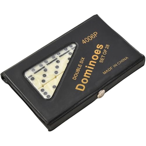 Juego de Domino clásico 28 piezas con estuche portátil