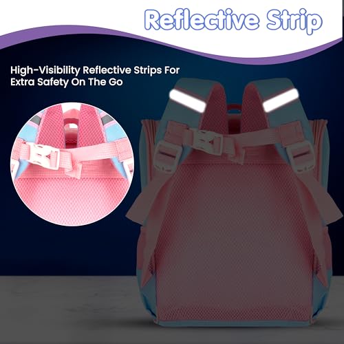 Image of Storite School Bag forKids 8L (2-5 Years)| Cute Bunny Design Lightweight Toddler Backpack| Nursery & Preschool Cartoon Backpack with Front Pocket