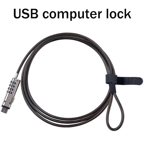 Verrouillage de l'ordinateur portable à code pour protéger deux PC sans clé au quotidien - 4