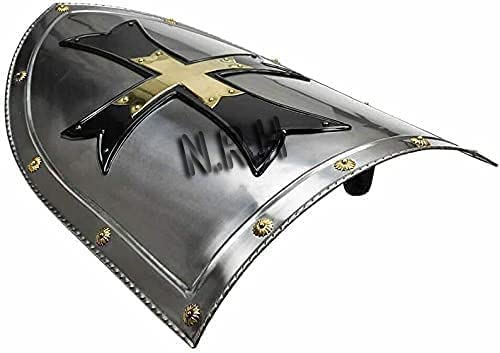 Fire and Steel – Fleur-de-Lis Heater Shield Replica | High-Density Foam Medieval Shield for Cosplay & Display