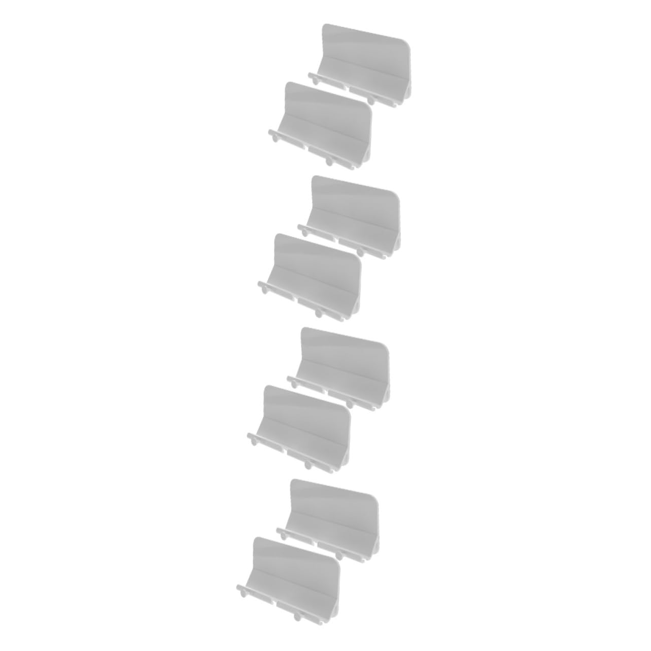 Gadpiparty 8pezzi Supporto Da Muro Per Smartphone Autoadesivo Con Gancio Porta Telefono Da Scrivania Per Ricarica Bagno e Cucina Facile Installare Compatibile Con Cellulari e Piccole Tablet