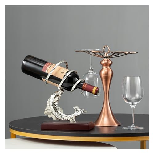 Soporte para Botella de Vino SONGCHAO Resina miniatura 4