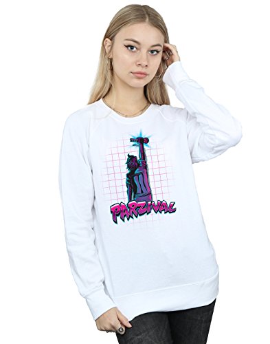 Absolute Cult Ready Player One Women's Parzival Key Sweatshirt White Large