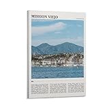Mission Viejo Travel Poster,...