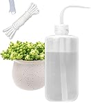 Watering Bottle 500ML with Leak-Proof O-Ring for Indoor Plants Succulent Cactus Plastic Squeeze Water Can Long Nozzle Bend Mouth Waterer Bonsai Terrarium Orchids Seedling Lab Wash Label Tattoo Device