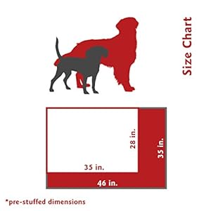 Majestic-Pet-Rectangle-Large-Dog-Bed-Washable--Non-Slip-Comfy-Pet-Bed--Dog-Crate-Bed-Super-Value-Pillow-Dog-Bed--Dog-Kennel-Bed-for-Sleeping-Dog-Bed-Large-Breed-46-x-35-Inch--Solid-Khaki - Cucciolini Doodles Majestic-Pet-Rectangle-Large-Dog-Bed-Washable--Non-Slip-Comfy-Pet-Bed--Dog-Crate-Bed-Super-Value-Pillow-Dog-Bed--Dog-Kennel-Bed-for-Sleeping-Dog-Bed-Large-Breed-46-x-35-Inch--Solid-Khaki