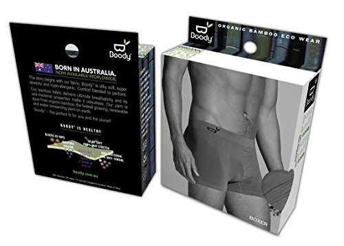 Boody Body EcoWear Men's Boxer Briefs, Mens Underwear, Soft Breathable, Seamless Comfort, Viscose Made From Bamboo4
