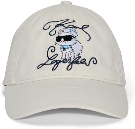 Karl Lagerfeld Women's Admiral Choupette Baseball Cap image 5