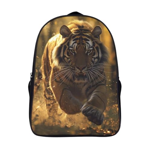 Sac à dos enfant tigre 3D idéal pour l'école et les sorties du week-end