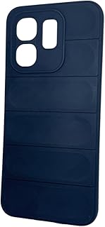 جراب متوافق مع هاتف Infinix Smart 9 Hot 50i بامب مضلع من السيليكون و بتصميم جديد و مميز بخامة عالية الجودة من 3mara store (رصاصي غامق)