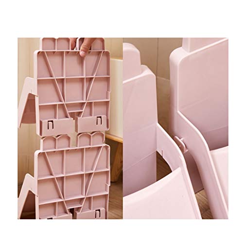 Meuble chaussures plastique bleu pour organiser les petits espaces - 5