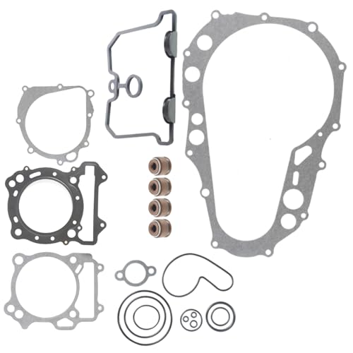 ALL-CARB Top Bottom End Gasket Kit Set Replacement for Suzuki LTZ400 Z400 Quad Sport 400 Replacement for Kawasaki KFX400 Replacement for ArcticCat DVX400