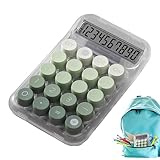 Antidérapant et ergonomique : équipé d'une disposition de clavier bien conçue et d'un coussinet inférieur antidérapant, cette calculatrice mécanique garantit un placement stable et sécurisé lors de son utilisation. La conception conviviale s'aligne sur les principes ergonomiques, empêchant efficacement la fatigue des mains et le glissement, ce qui permet des calculs précis et sans effort.