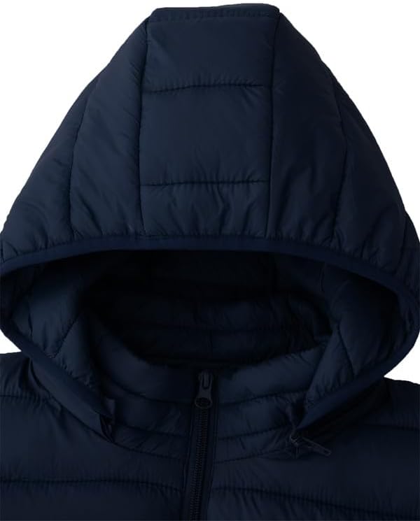 KVE Women's Hooded Packable Ultra Light Coat Warm Short Puffer Jacket - Image 7