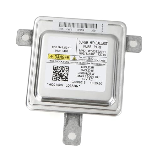 Ballast pour phare au xénon HID à allumage rapide et stable référence 8K0941597