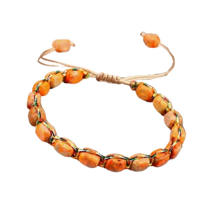 Bracelet en pierre naturelle : le cadeau fait à la main idéal avec sangle réglable