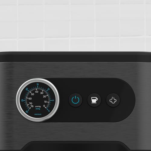 Cecotec Cafetera express Power Espresso 20 Pro. Cafetera express para espresso y cappuccino, 20 Bares de presión, Vaporizador orientable. Depósito de agua 1,5L. Disfruta de café de calidad en casa - imagen 4