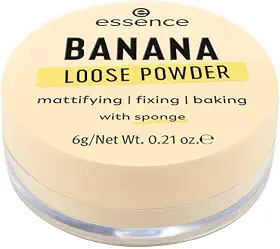 Pó banana solto Banana loose powder essence