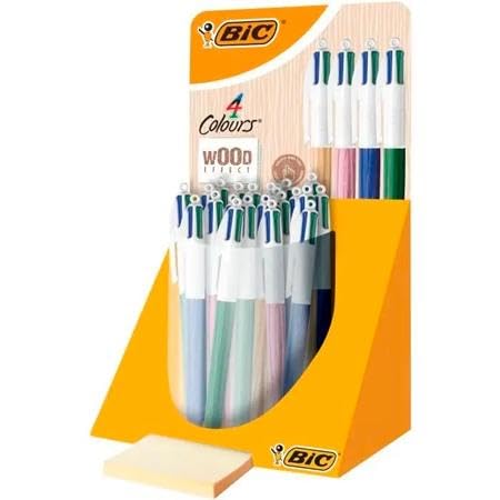 BIC 4 Couleurs Wood ESP30 pour ne plus perdre vos fournitures scolaires