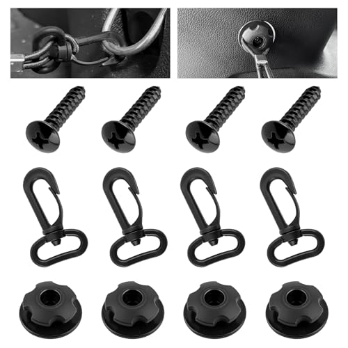 8PCS Automotive Cargo Nets Hooks,Sturdy Hook of Cargo Net for