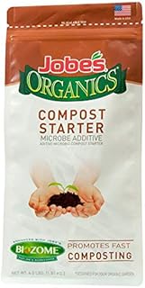 Jobe's Organics 09926 Fast Acting Fertilizer Compost Starter, 4 Pound