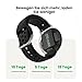 Amazfit Active 2 Smartwatch 44mm, GPS-Karten mit Richtung, Fitness-Tracker, 10-Tage-Akku, Schlafüberwachung, 160+ Sportmodi, wasserabweisend, für Android & Apple iPhone, schwarzes Silikon