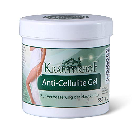 Krauterhof Anti Cellulite Gel 250ml Cellulite Treatment German Quality Care the Skin