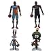 Mini Bambola - simyron 4 pcs Cake topper Action Figure: LeBron James Bambola Mini Forniture per Feste Regalo di Compleanno