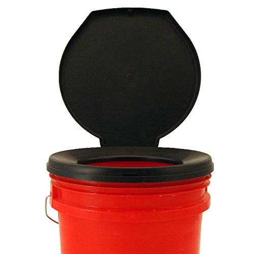Emergency Zone Honey Bucket Style Toilet Seat For 5 Gallon Buckets - Individual Toilet Seat #TOP3