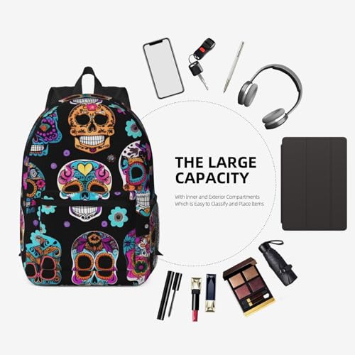 Sac à dos de voyage portable à volume optimisé et multiples compartiments zippés - 7