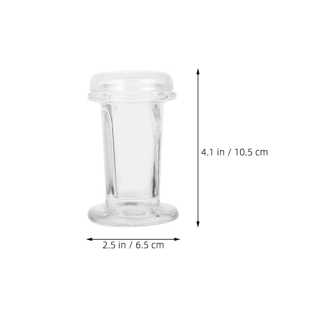 iplusmile 2 Pezzi vaso di colorazione di vetro barattoli coplin vaso di colorazione vetrina vaso per vetrini da microscopio vaso di vetro per vetrini di colorazione Transparent