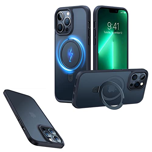 TORRAS iPhone 13 Pro Max Case with Magnetic Stand and Basic Case