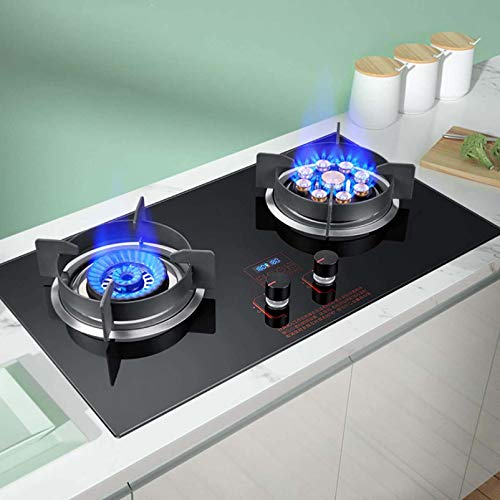 Plaque de cuisson gaz en verre trempé pour équiper votre cuisine moderne