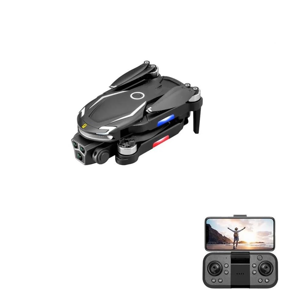 A,Dual battery,v888 drone 8k hd triple camera aerial professional unikanie przeszkód optyczne pozycjonowanie przepływu bezszczotkowy dron quadcopter