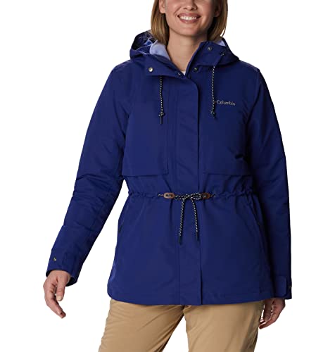 Columbia Women's Drop Ridge Interchange Jacket, Dark Sapphire, X-Small