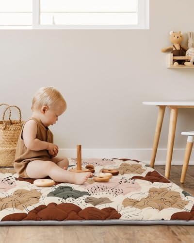 Blissful Diary WLDSYW-1 Baby Play Mats For Floor, 50X50 Play Mat For Playpen, Thicken Soft Padding Foam Playmats For Babies And Toddlers Infants thumb #5