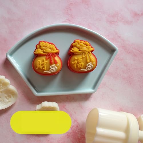 Molde Profesional para Pasteles de Luna 50g y 75g Set 2/4 Pzs miniatura 2