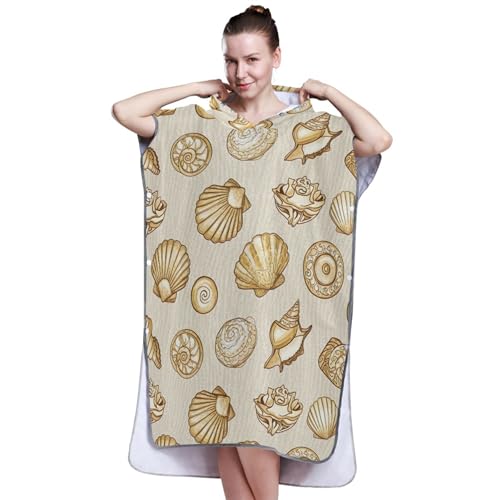 Poncho de surf et serviette à capuche pour vos sorties plage