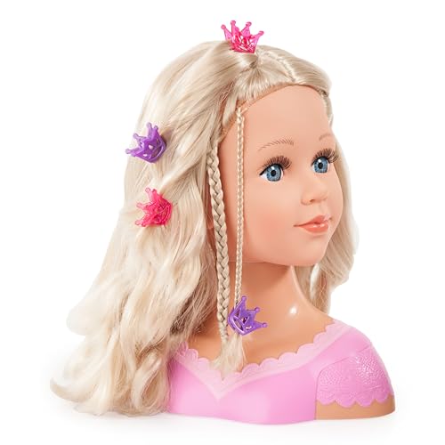 Bayer Design Charlene Super Model Blonde Styling Head with Makeup by Bayer - Image 3
