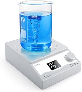 HYCC Digital Magnetic Stirrer Laboratory Magnetic Stirrer Plate with Timing Function (LCD Display Stirring Type)