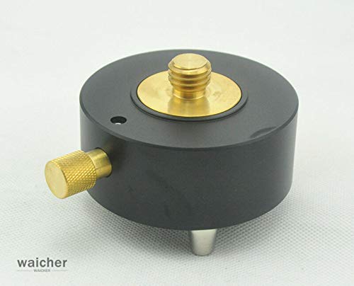 New Rotating Three-JAW Tribrach Adapter with Removable Centre with Lock