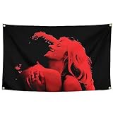 TV Girl French Exit Tapestry Who Really Cares Tapestry 3x5 Feet with Brass Grommets for College Dorm Room Decoration,Outdoor,Parties,Home,Bedroom,Indoor Decoration