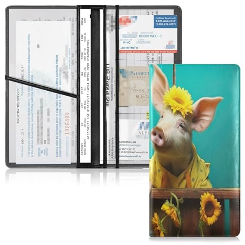 Organizador De Carro Pvc Leather miniatura 2