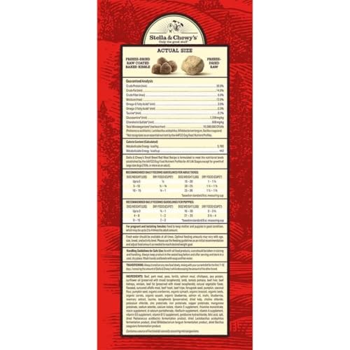 Stella-and-Chewys-Small-Bred-Raw-Blend-10-Pound-Red-Meat-Recipe-Grain-Free-Dog-Food Stella and Chewys Small Bred Raw Blend 10 Pound Red Meat Recipe Grain Free Dog Food