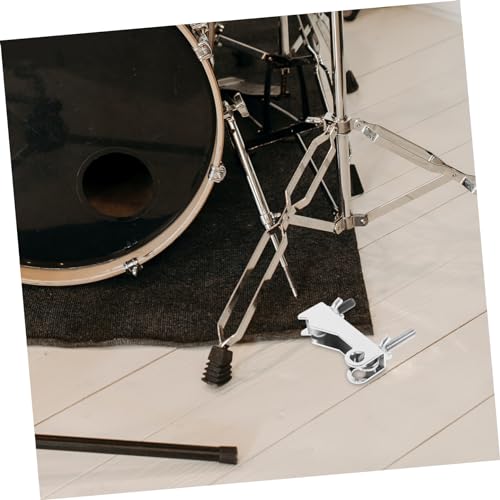 Vaguelly Jazz Drum Cowbell Mount Clamp Soporte para Instrumento de Percusión para Kits de Batería Construcción Resistente Instalación Fácil para Músicos y Aficionados miniatura 5