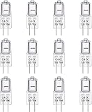 WaxYxaW 12 PCS G9 Halogenlampen-40W 230V Dimmbar Stiftsockellampe,2700K...