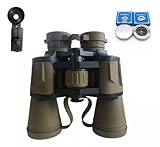 Binoculo C/Suporte 20x50 De Longo Alcance 10km Profissional (Cáqui)