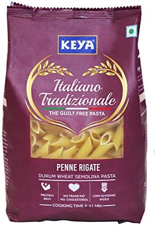 Keya Gourmet Penne Rigate Durum Wheat Pasta 500 gm x 1